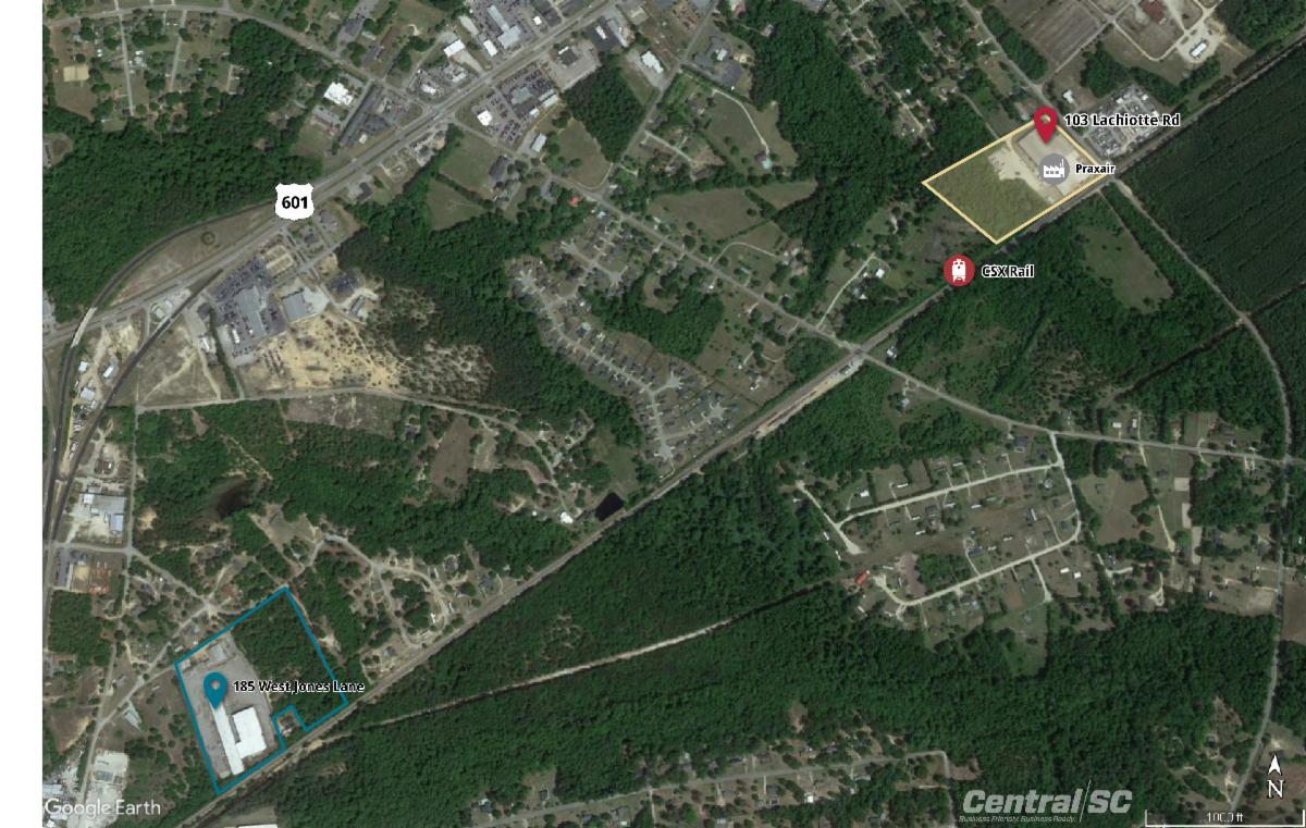 91,677 SF industrial space now available for lease in Kershaw County