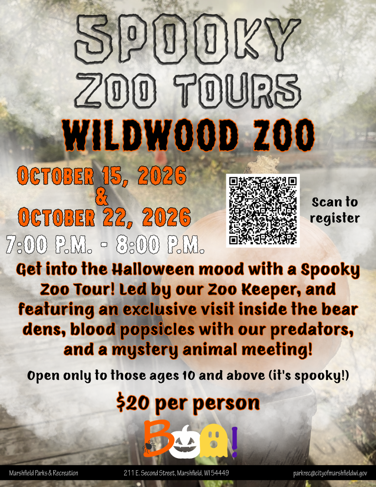 pOSTER OF SPOOKY TOUR