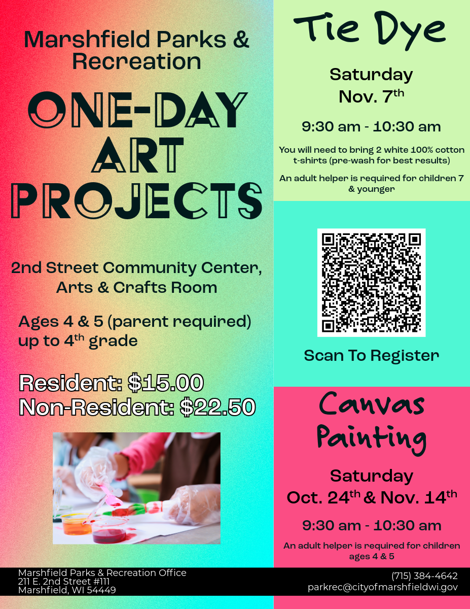 Art projects available 