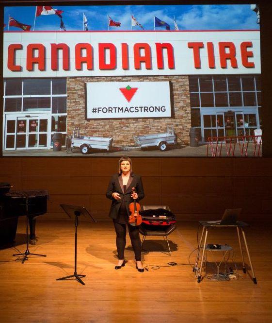 Tanya Kalmanovitch Tar Sands Songbook Canadian Tire Credit Reuben Radding 2019
