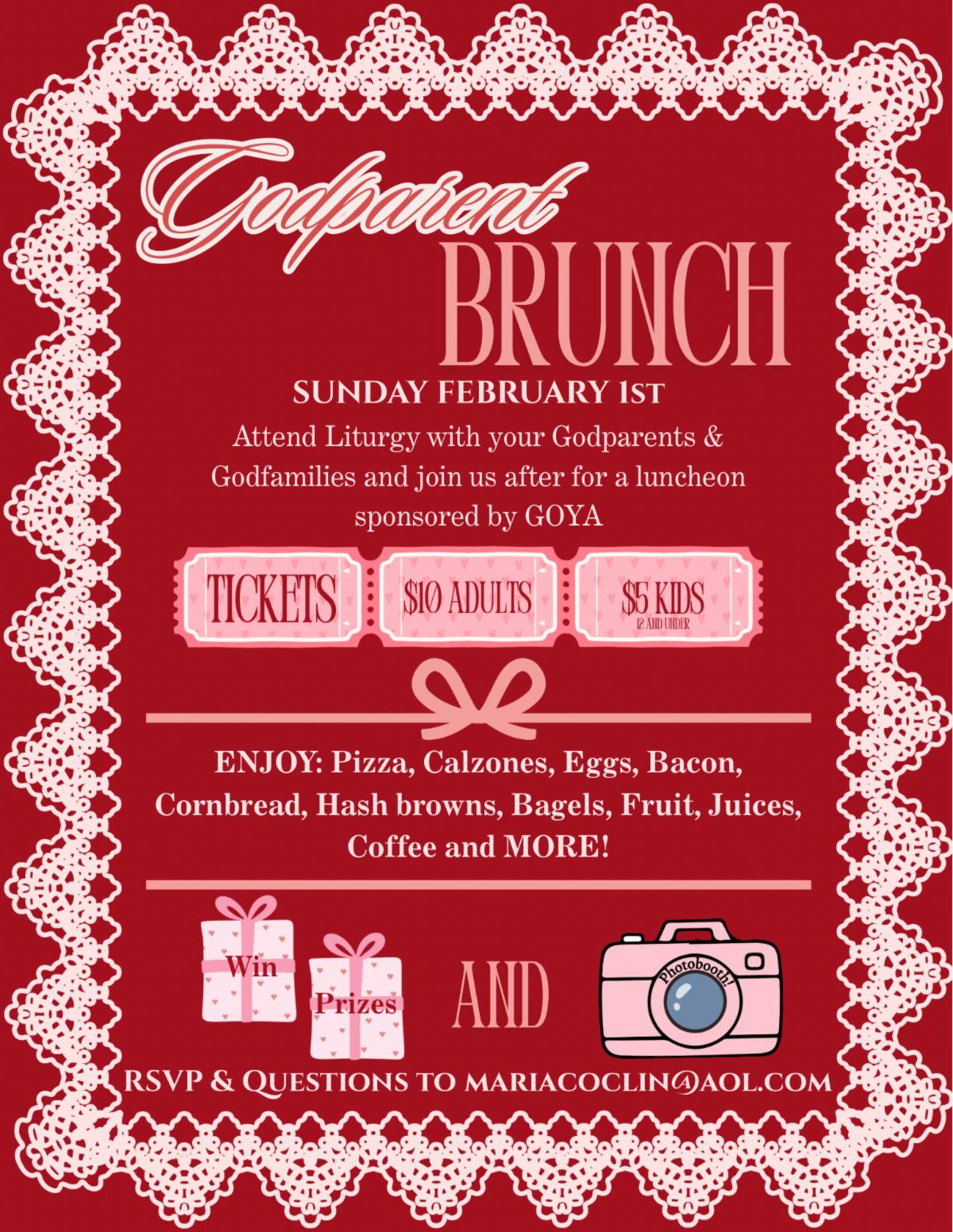 Past parish event flyer