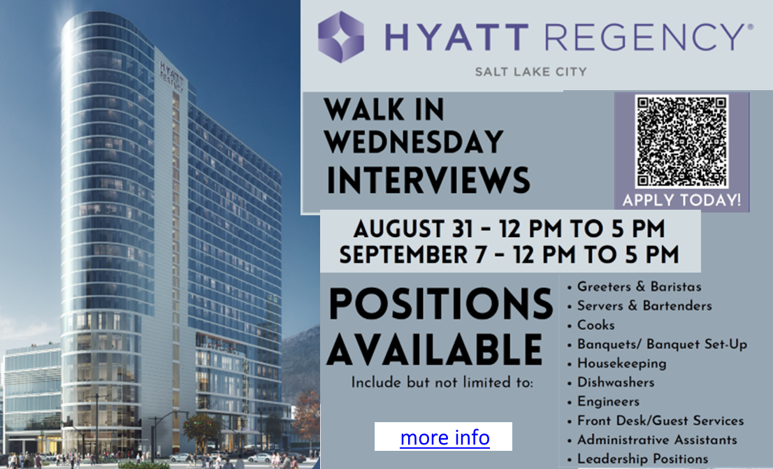 The new Hyatt Regency Salt Lake City