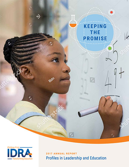 IDRA annual report cover