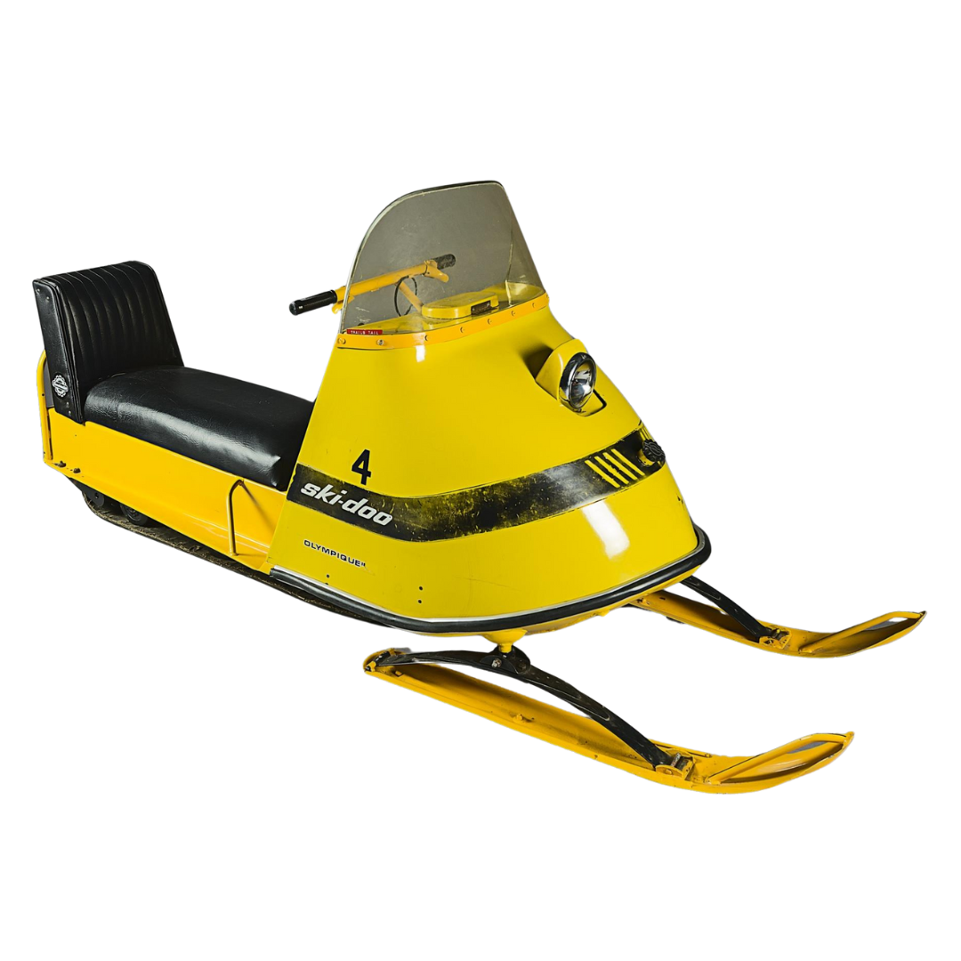 1960s Ski-Doo Bombardier snowmobile.