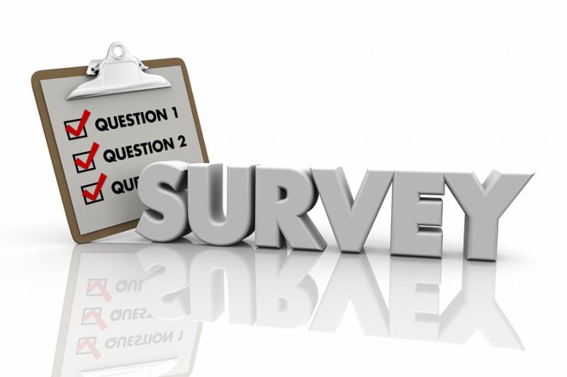 Survey Clipboard Ask Questions Answer Poll Word 3d Illustration