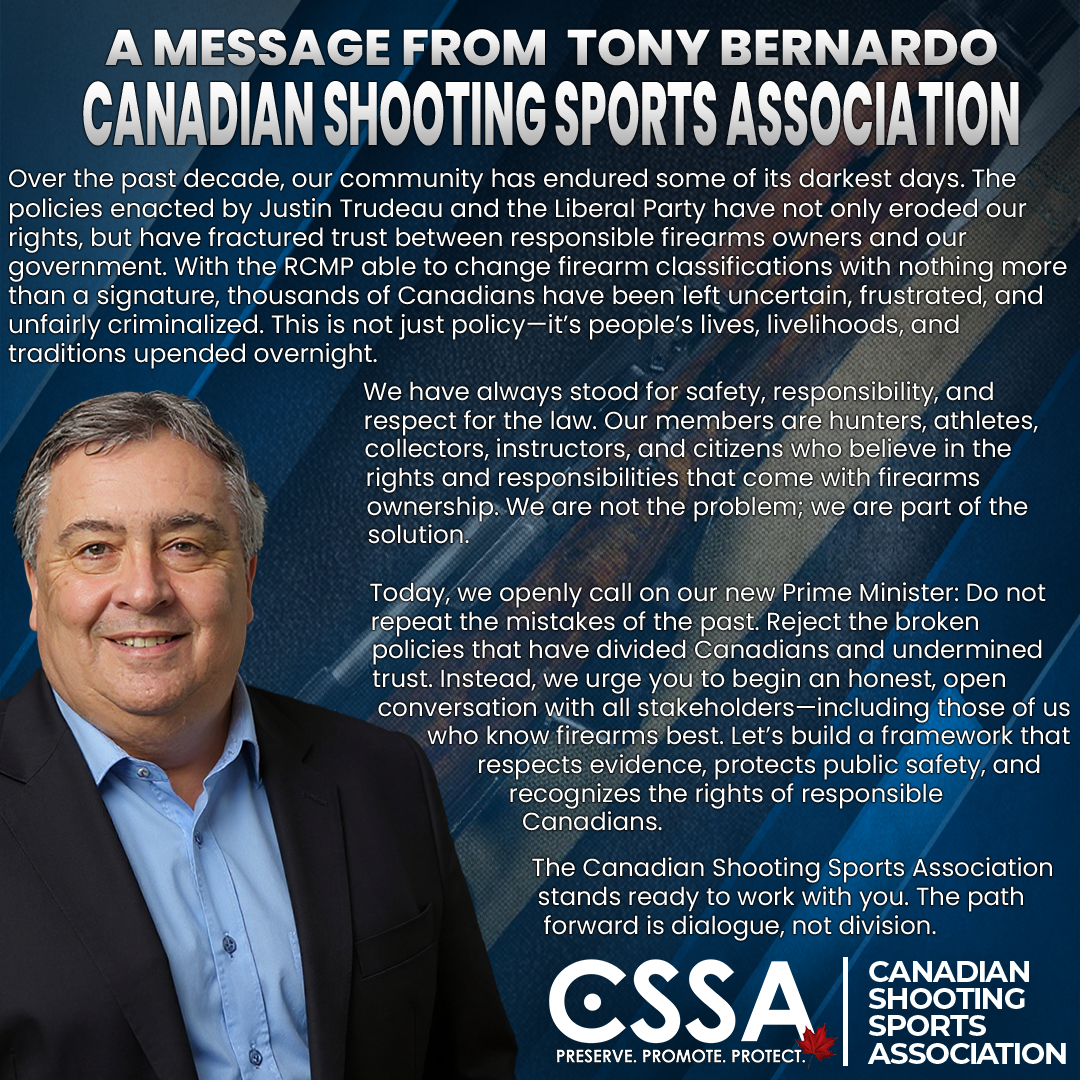 Tony's Message to Carney