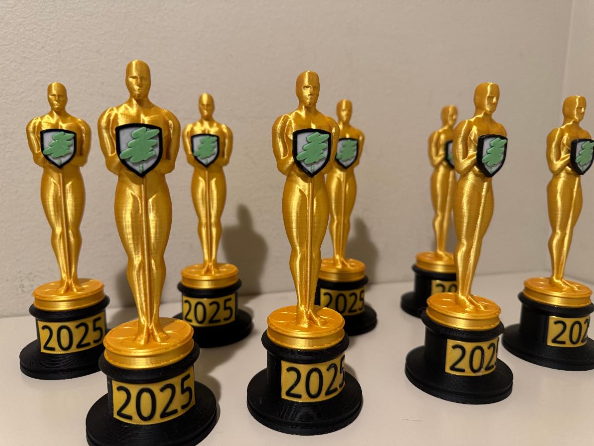 ECCC awards in the form of Oscar statues