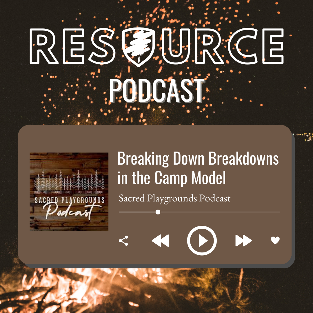 Podcast from Sacred Playgrounds Breaking Down Breakdowns in the Camp Model