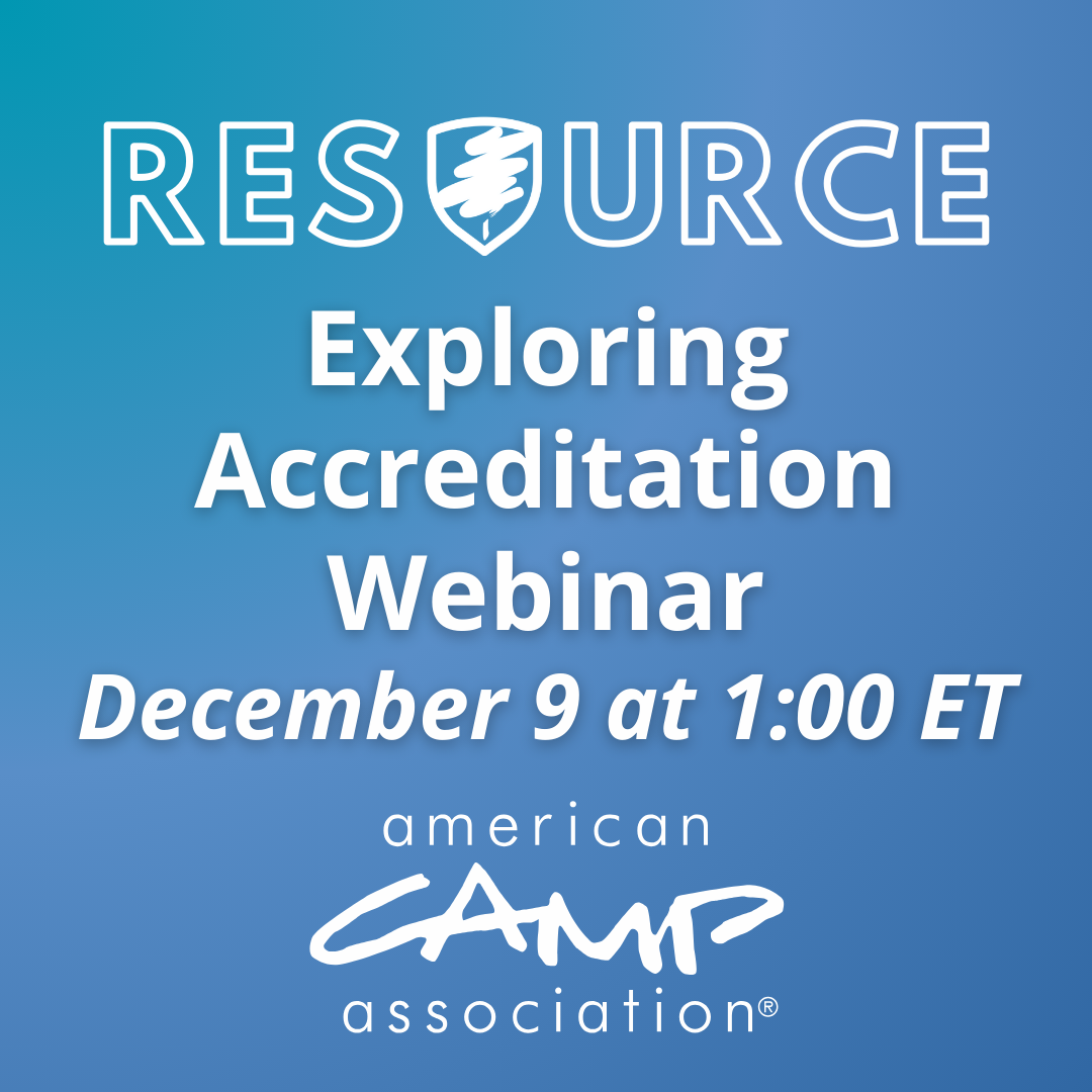 Resource from the ACA Exploring Accreditation Webinar on December 9 at 1 PM ET