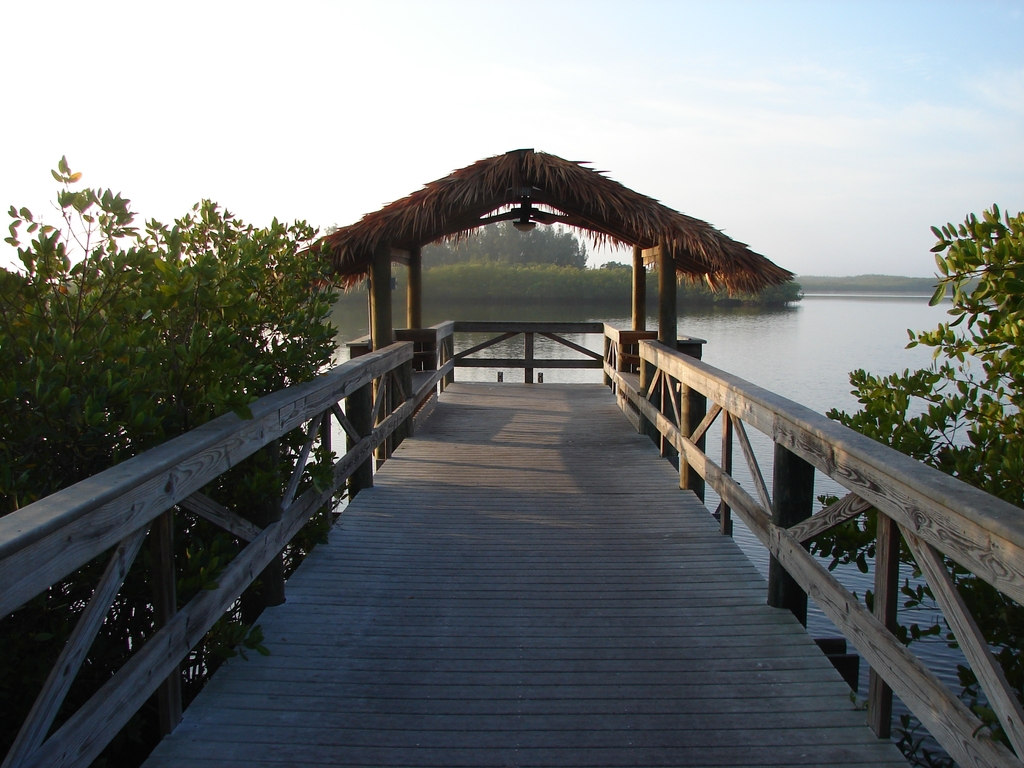 The dock and the lake at DaySpring