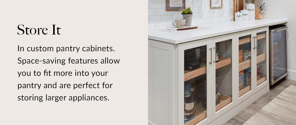 6 Smart Ways to Store Your Small Kitchen Appliances