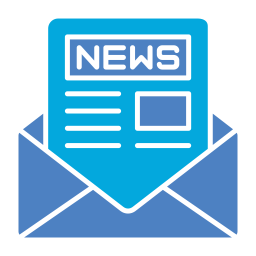 Newsletter icon clipart image