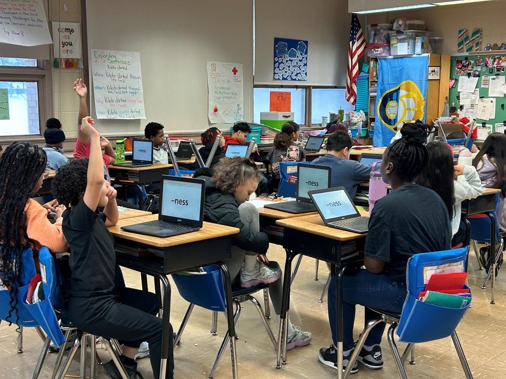 Students in Reading Class