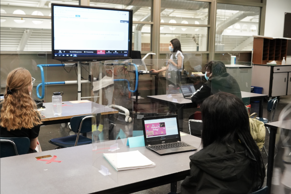 High school in-person class