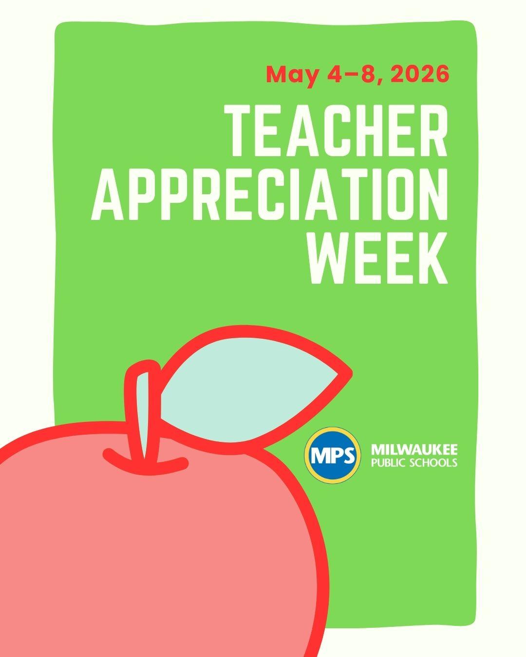 Teacher Appreciation Week 2026