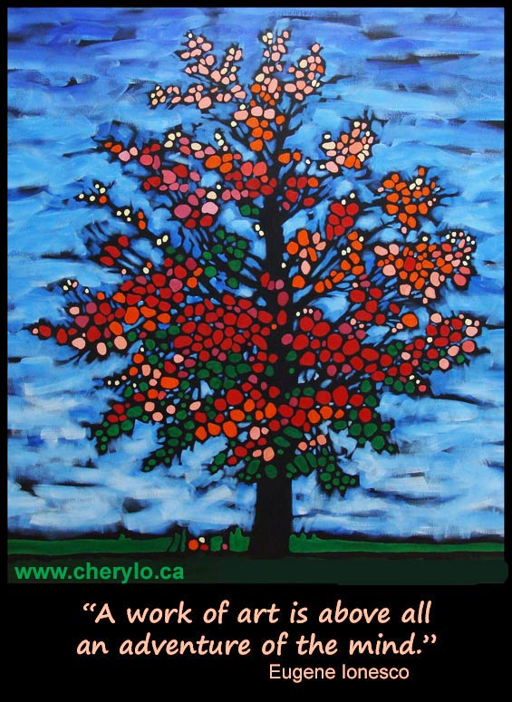 Painting by Cheryl O