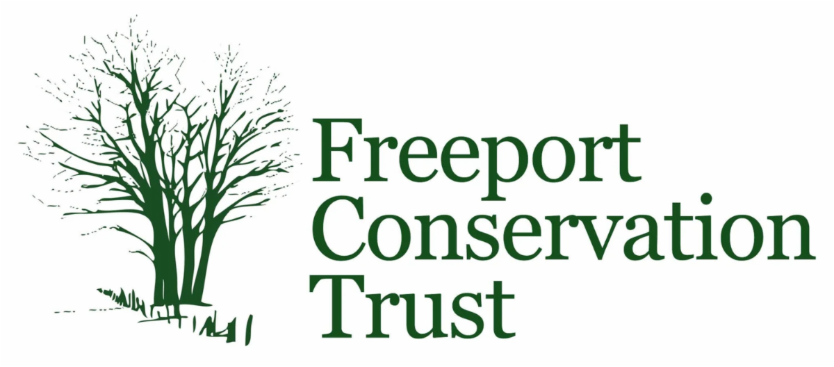 freeport conservation trust logo name with outline of tree