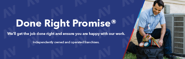 done right promise banner for Aire Serv