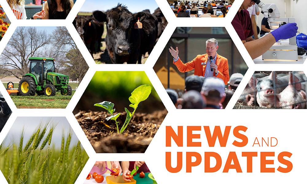 Collage of various agriculture images.