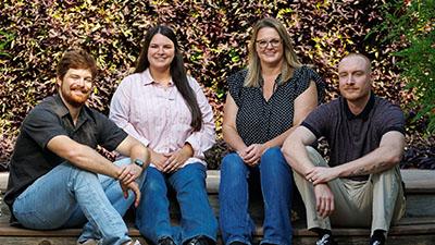 Oklahoma Gardening staff group.
