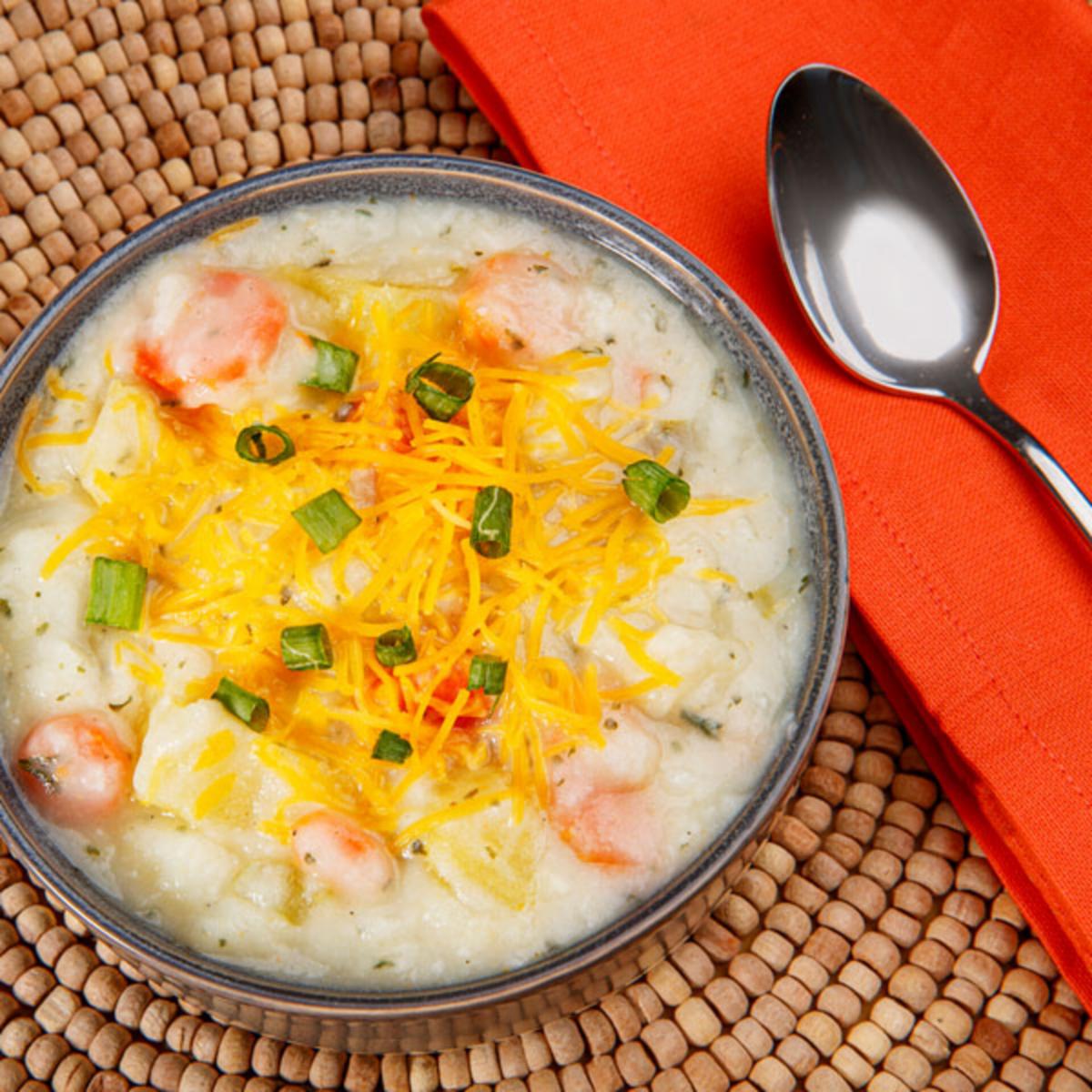 bowl of soup