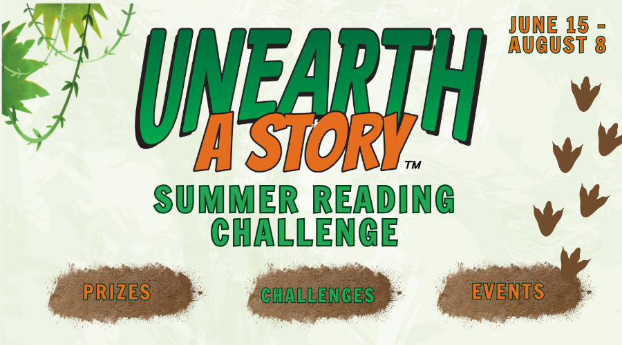 Unearth a Story Summer Reading Challenge Announcement