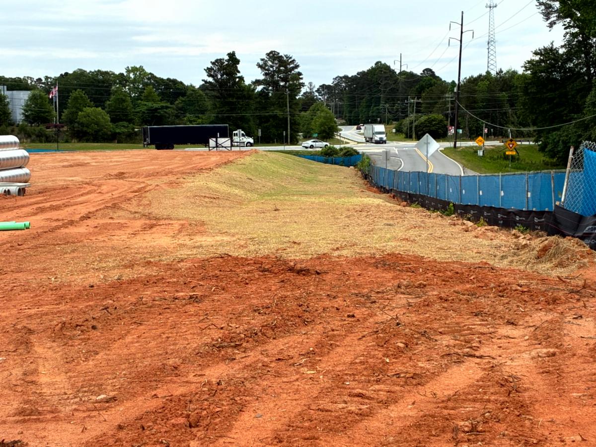 Photo of the Clayton County Administration Building site