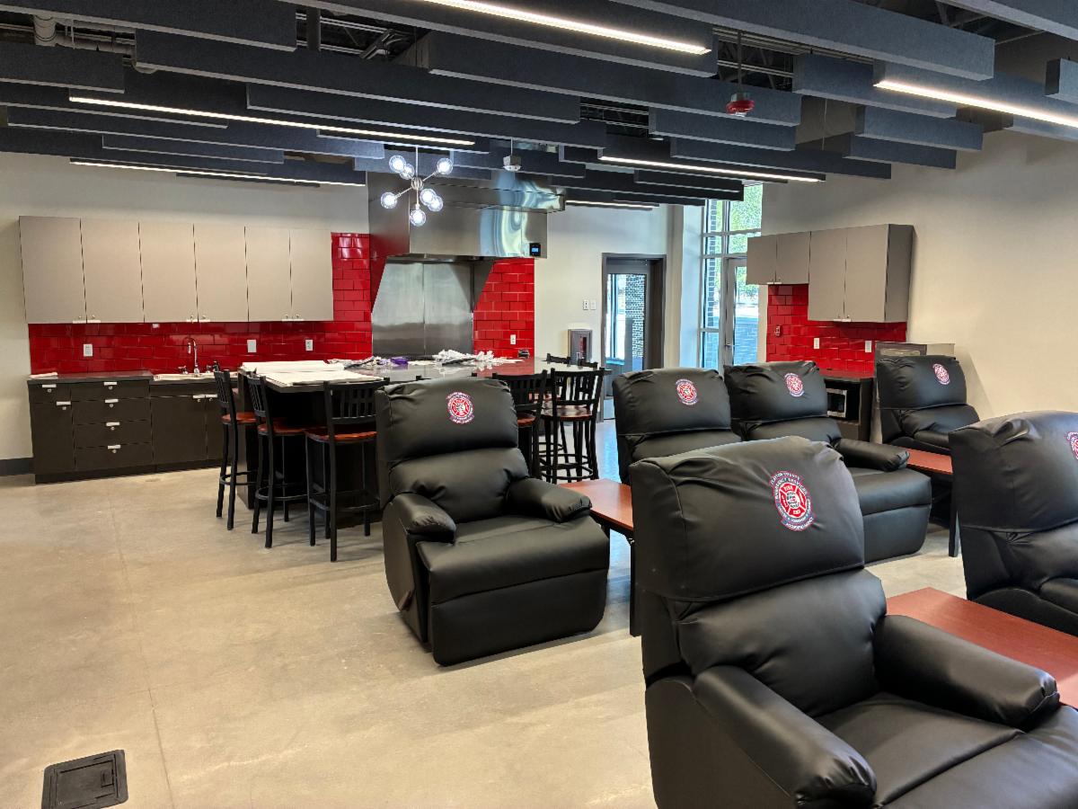 Interior Picture of Clayton County Fire Station No. 1 in Riverdale.