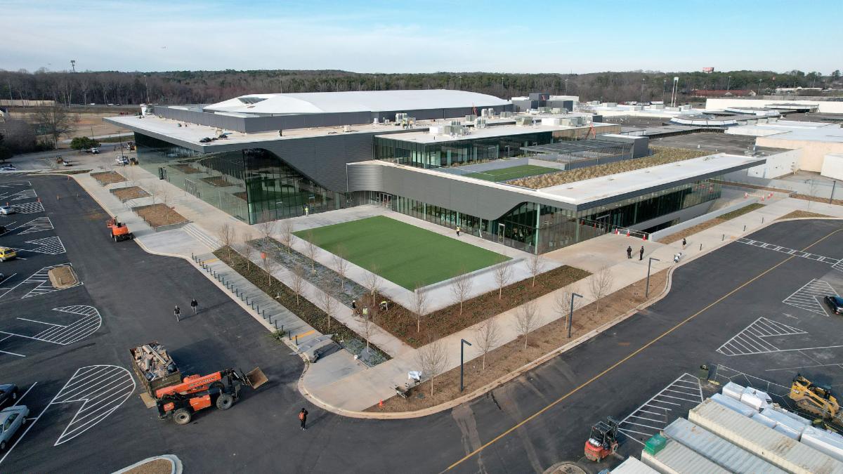 Picture of the new Clayton County Arena at Southlake in Morrow Georgia