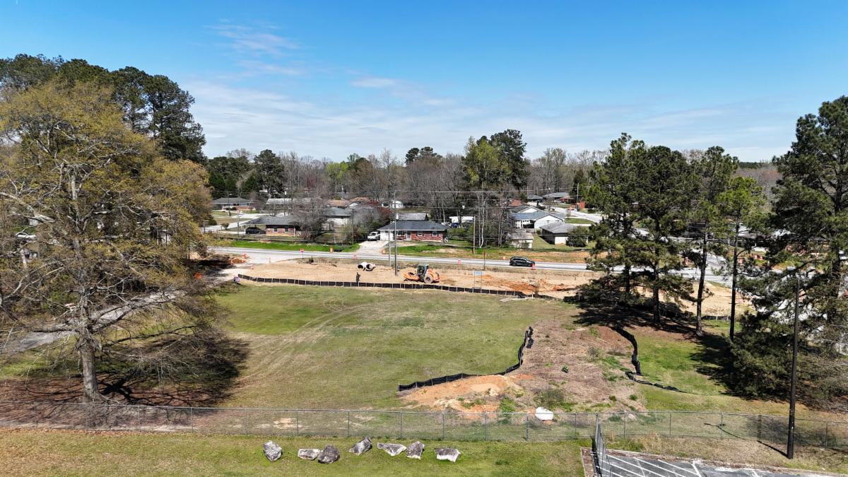 Photo of the new District 4 Pocket Park location
