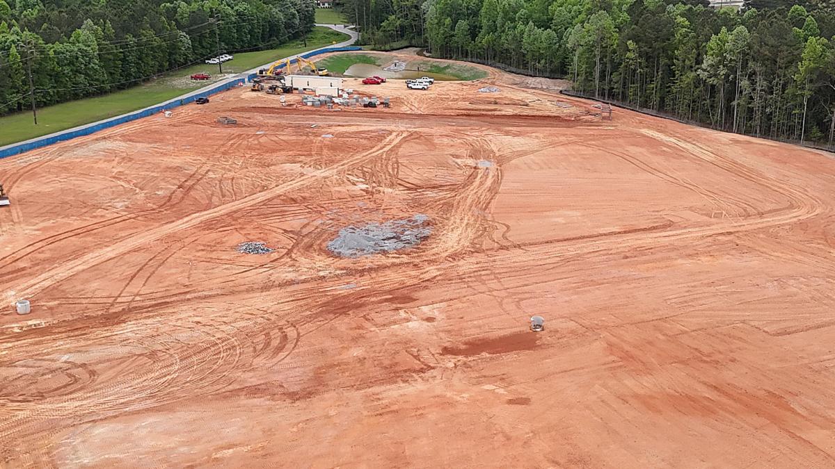 Photo of the Clayton County Administration Building site