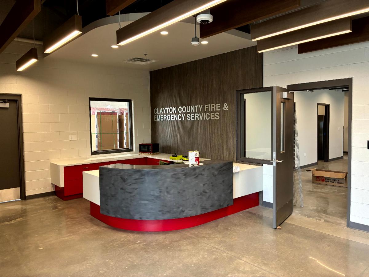 The new Clayton County Fire and Emergency Services Fire Station No 9.