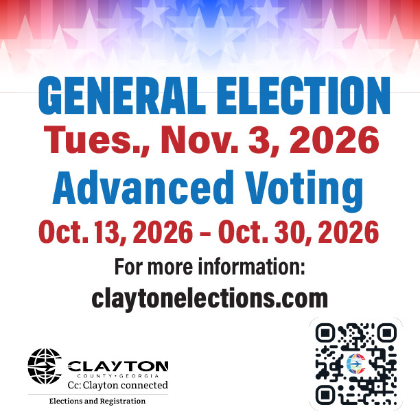 November 3, 2026 General Election
Advanced Voting