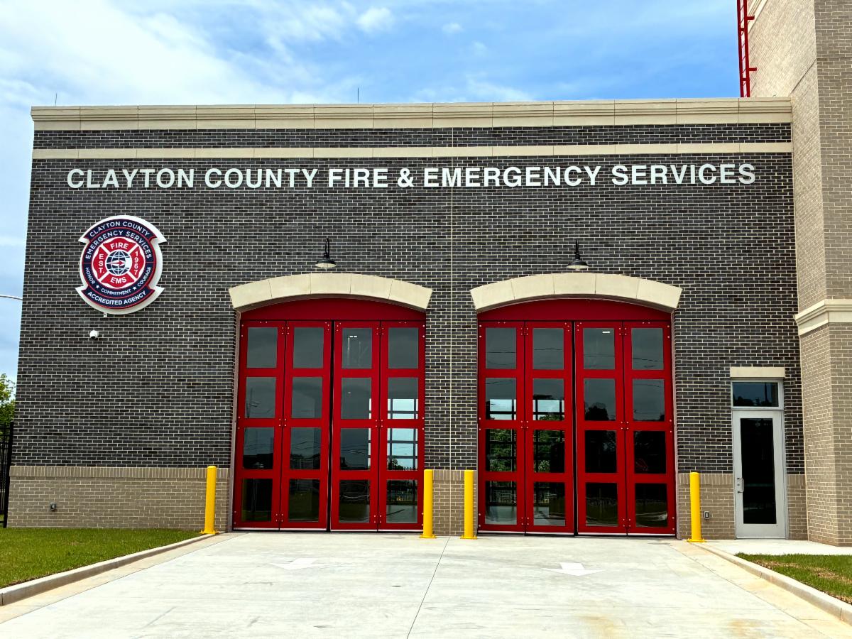The new Clayton County Fire and Emergency Services Fire Station No 9.