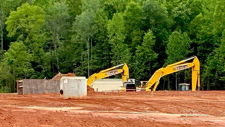 Photo of the Clayton County Administration Building site