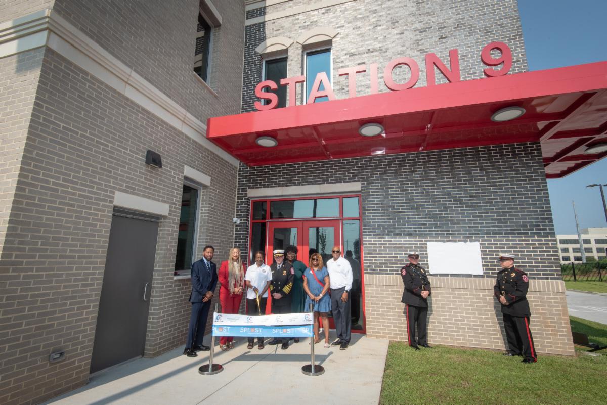 The new Fire Station No. 9 Ribbon Cutting Ceremony