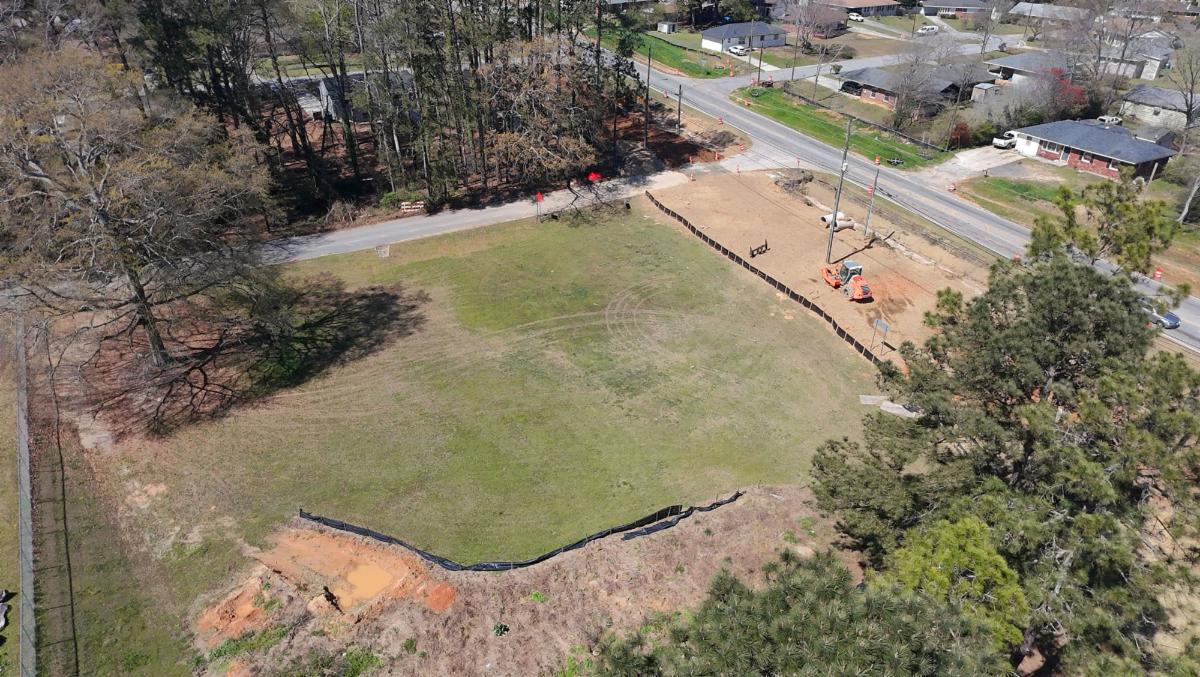 Photo of the new District 4 Pocket Park location