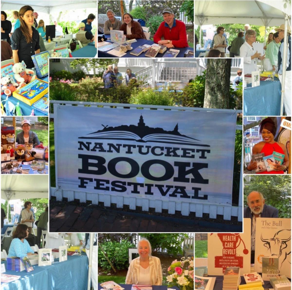 Stop by the Nantucket Atheneum Tent Festival Weekend!