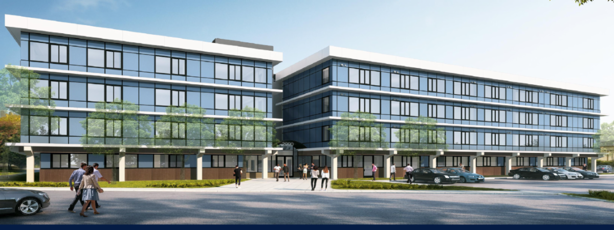 Graphic: Design rendering of Telestar Court. 