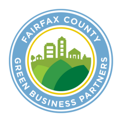 Fairfax County Green Business Partners logo.