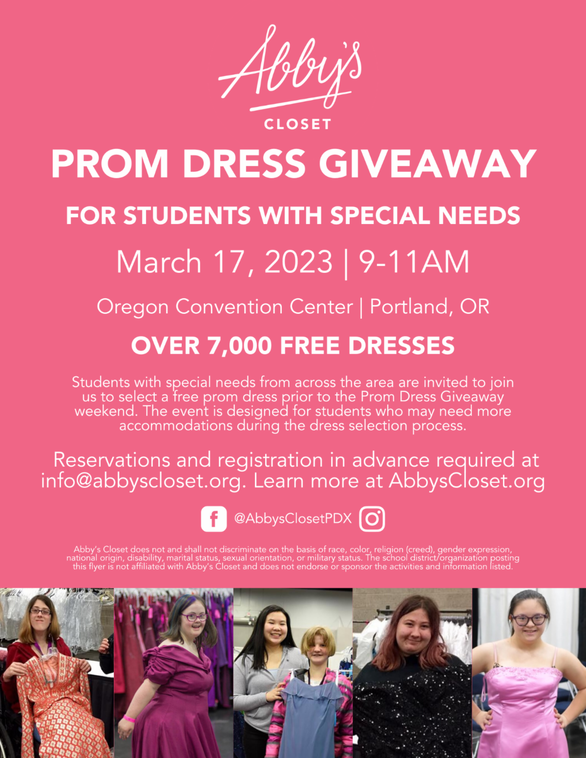 Prom Dress Giveaway Registration Open & More Giveaway News!