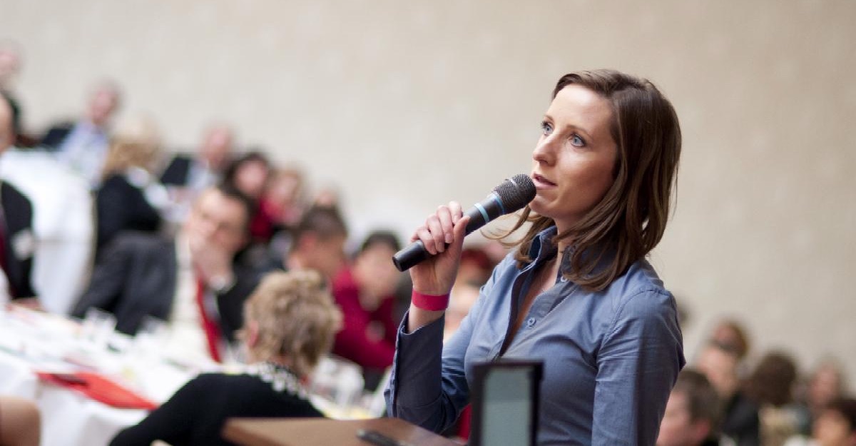 Lady Speaking