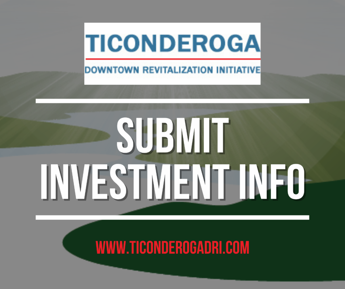 Ticonderoga Downtown Revitalization Initiative 2022