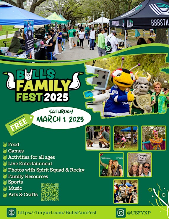Flyer promoting Bulls Family Fest