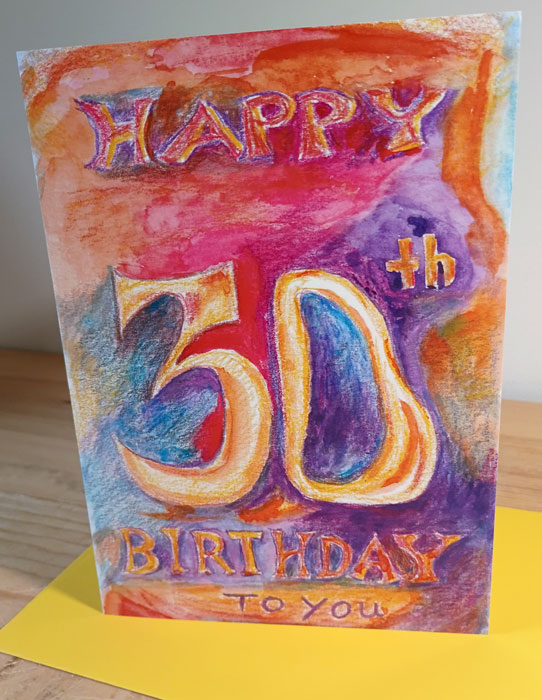 30th birthday card