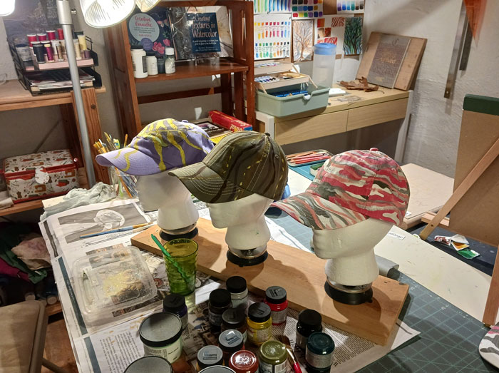 I have new dyes for my cotton baseball caps