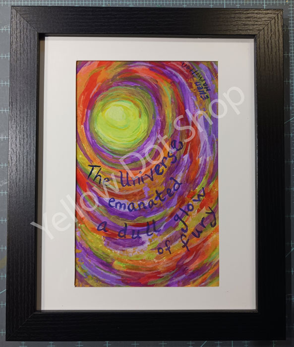 New painting with poetry