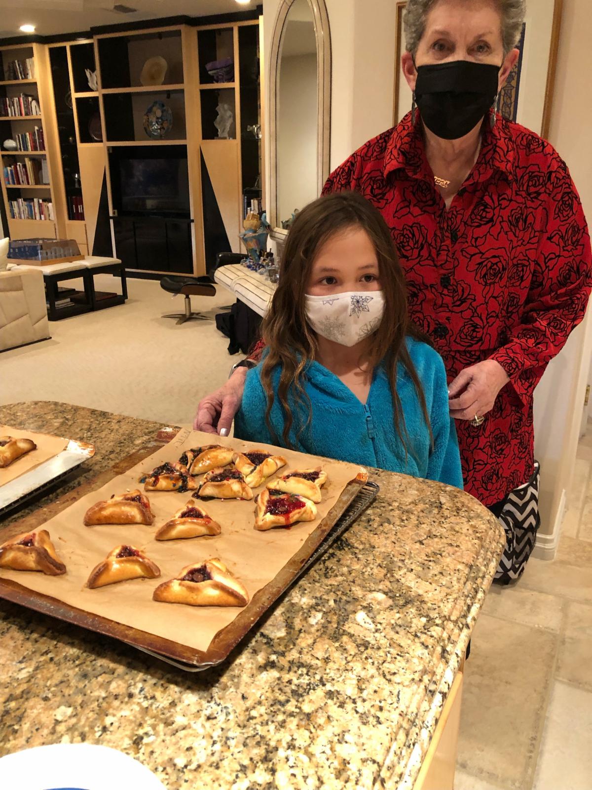 Candle Lighting and Purim Celebration