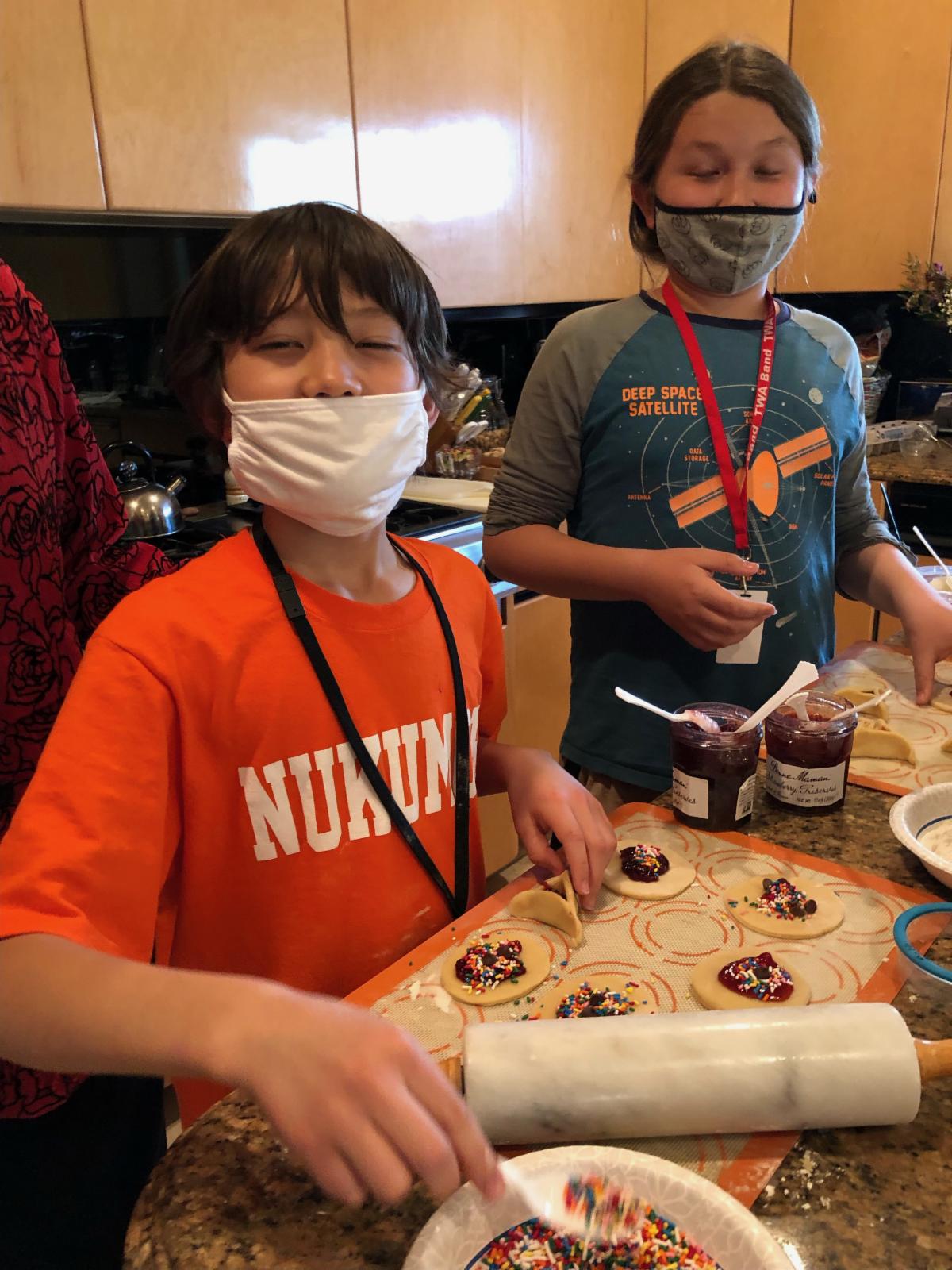 Candle Lighting and Purim Celebration