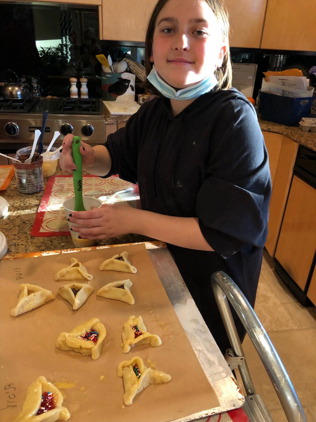 Candle Lighting and Purim Celebration